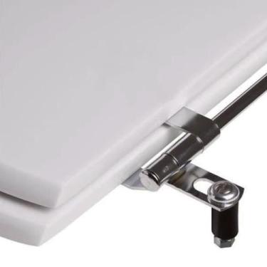 Imagem de Tampa Vaso Sanitário MDF Laqueado Convencional Oval - Sicmol, Branco