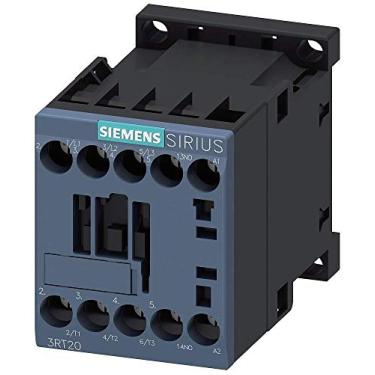 Imagem de Siemens 3RT2017-1AB01 12 AMP, contator de 3 polos com uma bobina CA de 24 volts e contato de base de 1 N.O
