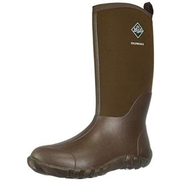 Imagem de Muck Edgewater ll Multi-Purpose Tall Men's Rubber Waterproof Snow Boots (14, Chocolate Brown)