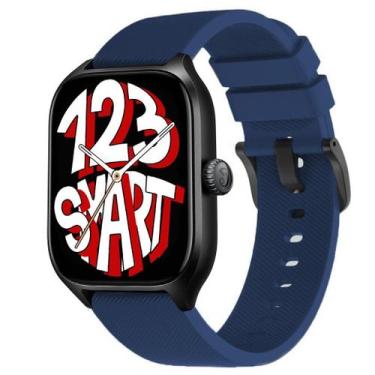 Imagem de Pulseira de Silicone Compativel com Amazfit GTS4 A2168 / GTS 4 Mini A2