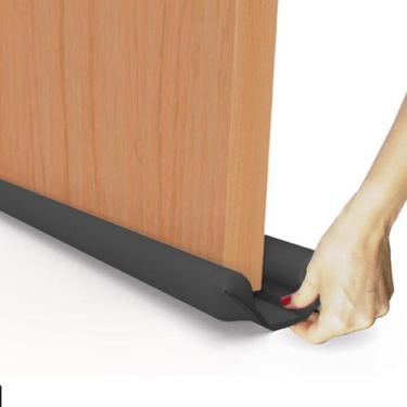 Imagem de Protetor Rolinho Veda Porta Chuva Inseto Poeira Chumbo 90cm - Comfort 