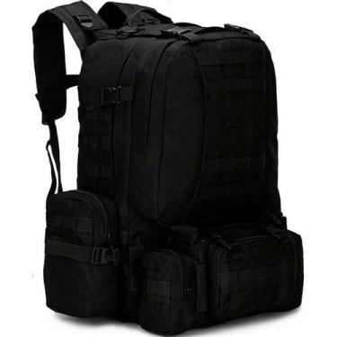 Imagem de Mochila Tática Militar - 55 Litros - Reforçada Resistente - Tem Tudo O