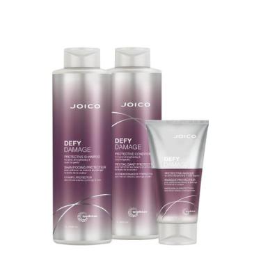 Imagem de Kit Joico Defy Damage Protective Salon Máscara 150 (3 produtos)