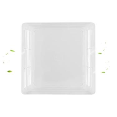 Imagem de SZHY-LINK Tampa do exaustor de banheiro Lente da grade do ventilador de ventilação para Broan NuTone, à prova d'água, branco, pequeno (0.5" x 2" x 1"), moderno, montagem na parede