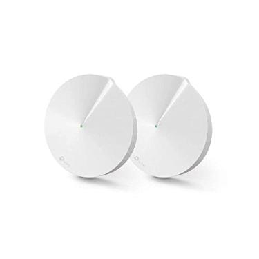 Imagem de TP-Link Sistema Wi-Fi Deco M5 Whole Home Mesh, cobertura de até 3800 m², compatível com Amazon Echo/Alexa, proteção de segurança antivírus e controles parentais, pacote com 2