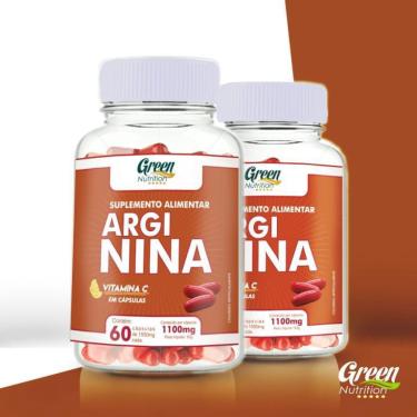 Imagem de Arginina + vit. C 1100MG 60CAPS green nutrition