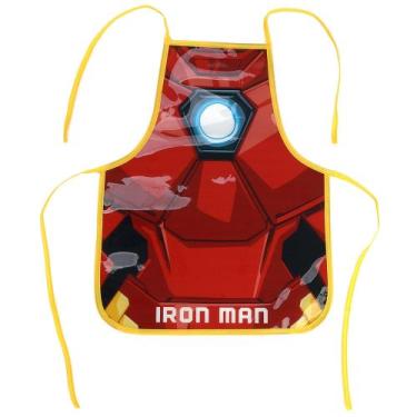 Imagem de Avental Infantil Escolar Iron Man Homem De Ferro P/ Pintura - Luxcel