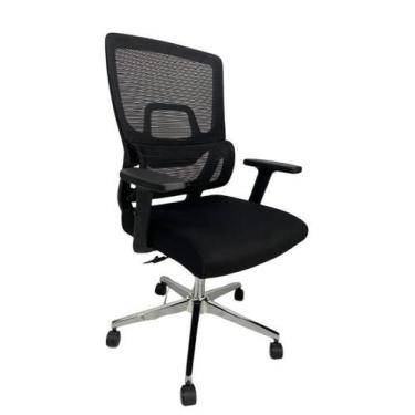 Imagem de Cadeira de Escritório Presidente Home Office Ergonômica com Tela Mesh 