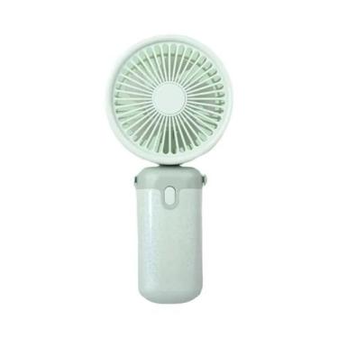 Imagem de Ventilador Portátil Dobrável Multicolorido Com Cordão 3 Velocidades De