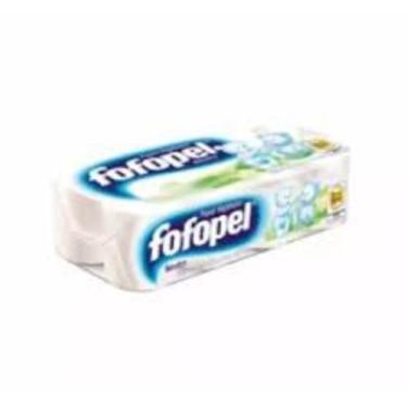 Imagem de Papel higienico fofopel folha simples c/8 30 mt