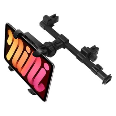 Imagem de Suporte de telefone e tablet para encosto de cabeça de carro para assento traseiro suporte ajustável de 10 polegadas compatível com iPad Pro Air Mini iPhone 13 Pro Max Mini 12 SE Galaxy S21 S20 Note