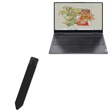 Imagem de Bolsa Stylus BoxWave compatível com Lenovo Yoga 7i (15" - 82BJ) (bolsa Stylus da BoxWave) - Stylus PortaPouch, suporte de caneta portátil autoadesivo - preto