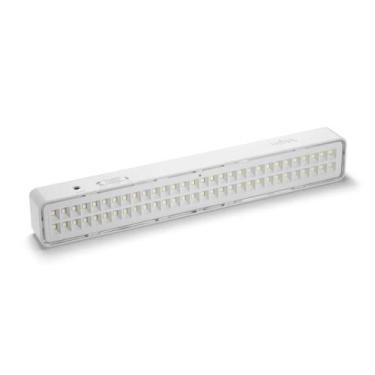 Imagem de Luminária De Emergência 60 Leds 4w 6500k Branco Frio Elgin Escada