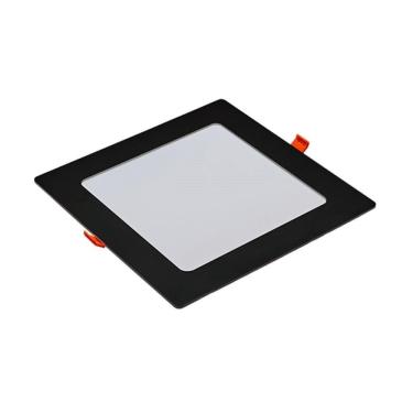 Imagem de Plafon Painel Led22 Avant Pop Quadrado Embutir 18W Preto 6,5K