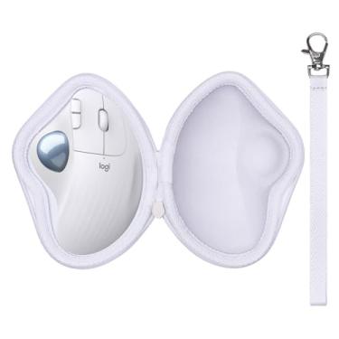 Imagem de LTGEM Capa compatível com Logitech Ergo M575 / M575S / M570 Mouse Trackball, branco