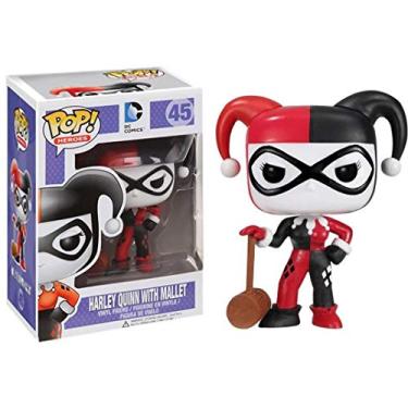 Imagem de Pop Funko 45 Harley Quinn With Mallet Dc Funko Multicolorido Pequeno
