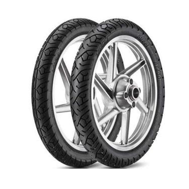 Imagem de Par Pneu Cg Titan Ybr 275-18 + 90/90-18 St400 Vipal