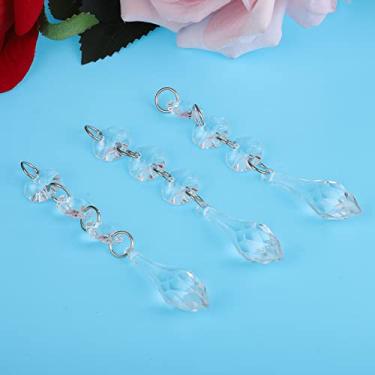 Imagem de Generic Pérolas Acrílicas, Decoração Pendente de Acrílico DIY, Pérola de Bola Transparente Durável para Usar Acrílico para Decoração (Estilo h)