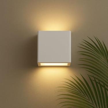 Imagem de Arandela Slim G9 Bivolt 2 Focos Moderna P/Parede Áreas Externas/Internas (Branca)