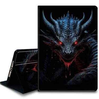 Imagem de Bxgolkgd Capa para tablet Samsung Galaxy Tab A9 Plus/A9+ 5G 11 polegadas 2023 (SM-X210/X215/X216/X218), capa com suporte à prova de choque com dissipação de calor, função despertar/hibernar