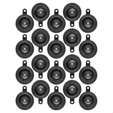 Imagem de Kit 10 Buzinas Automotiva Carro Paquerinha Universal 12v 77mm - Pulse 