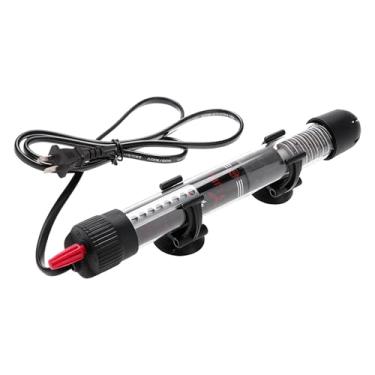 Imagem de Baoblaze Aquecedor submersível para aquário, ajustável, robusto, multifuncional, de instalação rápida, com ventosas e termostato. Comprimento de 20,5 cm, 100 W