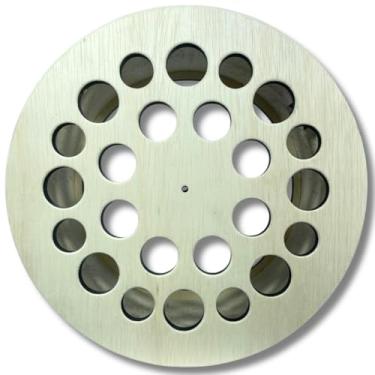 Imagem de Carretilha Leve De Madeira Crua e Compensada Catraca Destravada 13 Polegadas