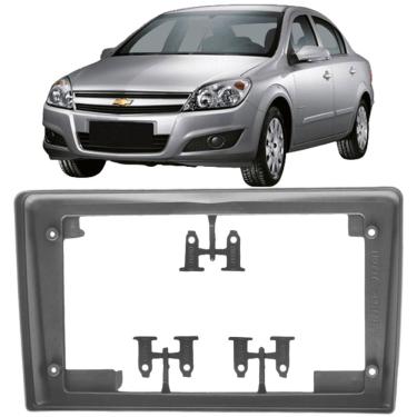 Imagem de Moldura 9 Polegadas Vectra Hatch Sedan 2006 à 2012 Grafite Painel Central Multimidia Som