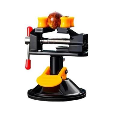 Imagem de Grampo De Mesa Mini Universal 360 graus Morsa De Bancada Para Furadeir