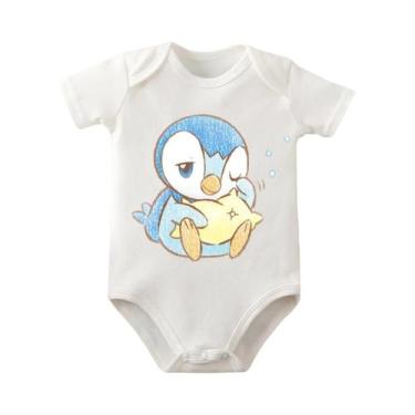 Imagem de Macacão De Algodão Baby Pokemon Squirtle, Macio E Fofo, Para Bebês De 