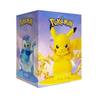 Imagem de Pikachu Mewtwo Gardevoir Sylveon Série Pokémon Caixa Surpresa Figuras 
