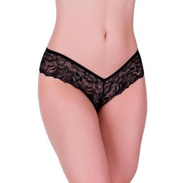 Imagem de Calcinha Cris Cor:PretoTamanho:G - MTX Moda, Preto, G