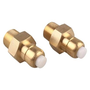 Imagem de PXNQMTJM 2 peças, válvula de liberação térmica para bomba de limpeza de alta pressão, 3/8 pol