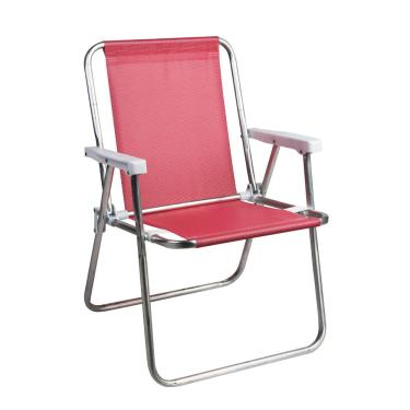 Imagem de Cadeira Alumínio Sannet Alta Rosa - MOR Cadeira MOR Alumínio Sannet Alta