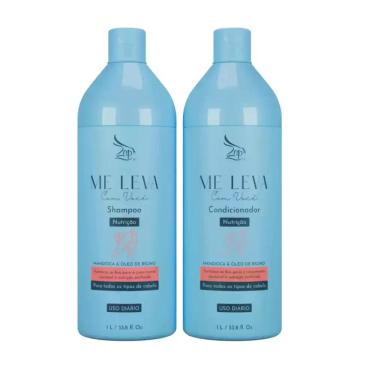 Imagem de Kit Shampoo E Condicionador Me Leva com Você Nutrição Mandioca & Ricin