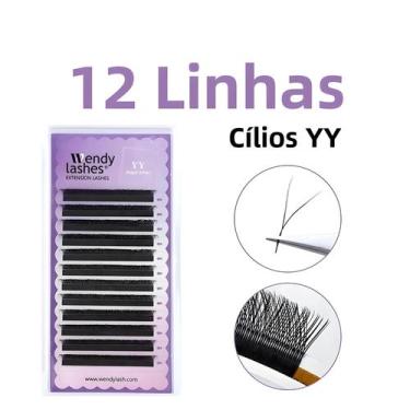 Imagem de Cílios Postiços À Prova d'Água C D Curl Faux Mink WENDY 2D Forma YY Le
