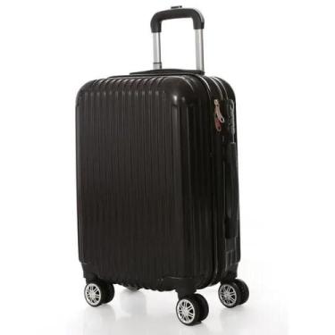 Imagem de Mala de viagem rigida abs de bordo pequena giro 360 de mao padrao anac