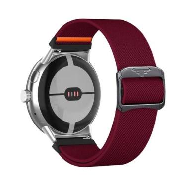 Imagem de Pulseira Esportiva De Nylon 45mm Para Google Pixel Watch 3 41mm - Aces