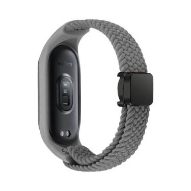 Imagem de Pulseira De Nylon Trançada Com Fecho Magnético Para Xiaomi Mi Band 9 8