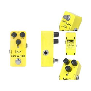 Imagem de Pedal De Efeito Para Guitarra Baixo IRIN: Compressão, Fuzz, Overdrive,