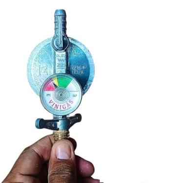 Imagem de Regulador Gás Fogão Click 1kg Com Registro Original Inmetro