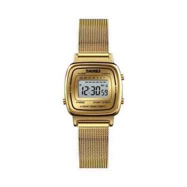 Imagem de Relógio Esportivo Digital À Prova d'Água De Luxo Para Mulheres Com Mos