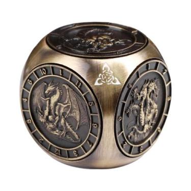 Imagem de Dado Giratório De Metal 7 Em 1 Para Dungeons And Dragons DND Spinner D