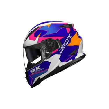 Imagem de Capacete Fechado Norisk Ff302 Soul District Azul, S/P (55/56)
