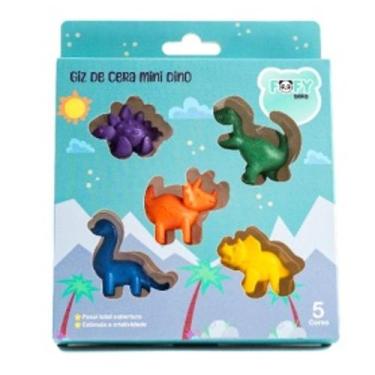 Imagem de Giz de cera mini dino fofy