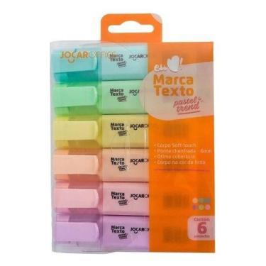 Imagem de Marca Texto Tons Pastel Estojo Com 6 Cores Leo & Leo - Leonora/ Leo&Le