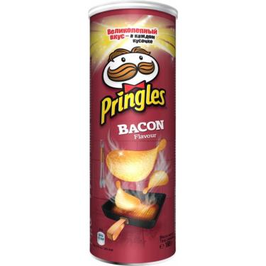 Imagem de Batata Pringles Sabor Bacon 165G