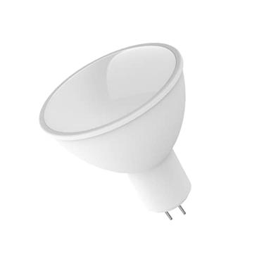 Imagem de KKcare Lâmpada inteligente WiFi RGB + W + C Lâmpada LED 5W GU5.3 Luz regulável APP controle remoto compatível com Alexa Google Home Tmall Elf para controle de voz, 1 pacote