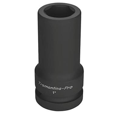 Imagem de Soquete de Impacto Sextavado Longo Cr-Mo 29mm Encaixe 1 Pol.-TRAMONTINA PRO-44932029