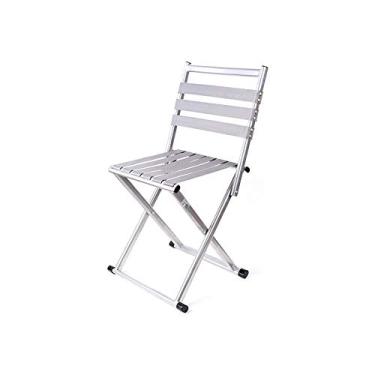 Imagem de Banco de encosto dobrável conveniente para ambientes externos, Maza, pesca portátil acampamento dobrável, respirável e durável